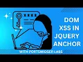 Portswigger Lab DOM XSS in jQuery anchor href attribute sink using location search source