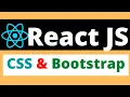 How to use Bootstrap CSS in React NPM Install bootstrap