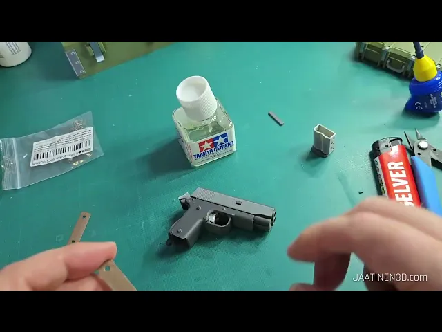 AF2011 Pistol Keychain — Functional Blaster Toy video thumbnail