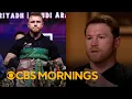 Boxer Canelo Alvarez explains his relentless drive to win and break records