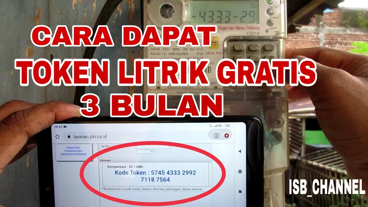 ... #Token_Listrik_Gratis #Pulsa_Listrik_Gratis #Listrik_Gratis Cara mendapatkan Token pulsa listrik. 