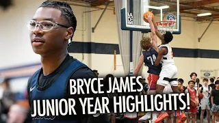 Bryce James Full Junior Year Highlights LeBron DNA Activated