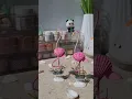 DIY seashell Flamingo Easy seashell craft