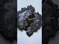 Elegant Resin Wall Clock Making Unique Handmade Gift Idea