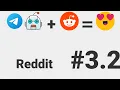 Reddit Code a Telegram bot in Python 2