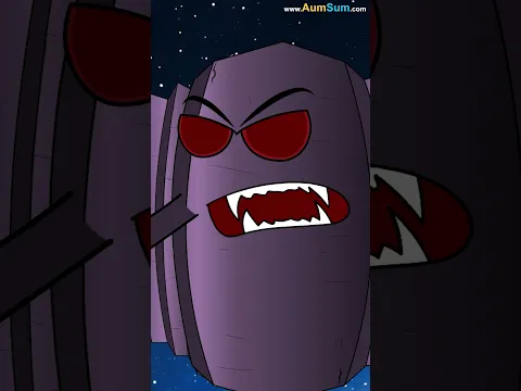 The Folded Wall Planet! | #aumsum #kids #shorts