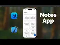 Notes App iOS Xcode SwiftUI