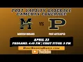 Post Bold Gold Baseball Senior Night 2026