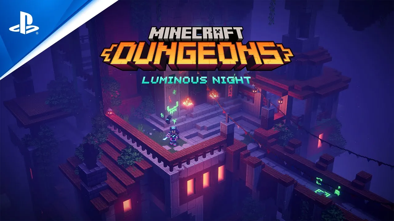 『Minecraft Dungeons: ルミナス ナイト』ローンチトレーラー