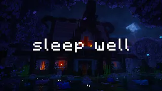 no more overthinking now... (minecraft music & rain)