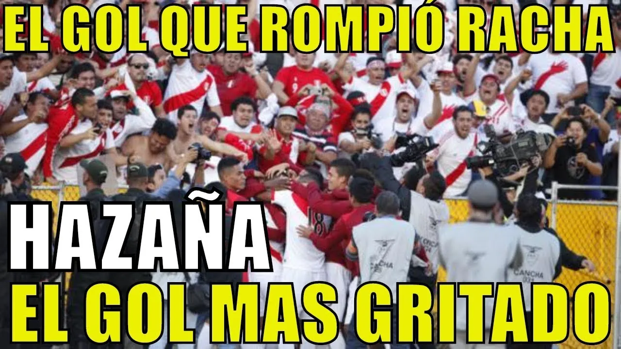 EL GOL QUE HIZO LLORAR A PERU- GOL PERUANO QUE NOS DEVOLVIÓ LA ILUSIÓN LUEGO DE 36 AÑOS DE ESPERA