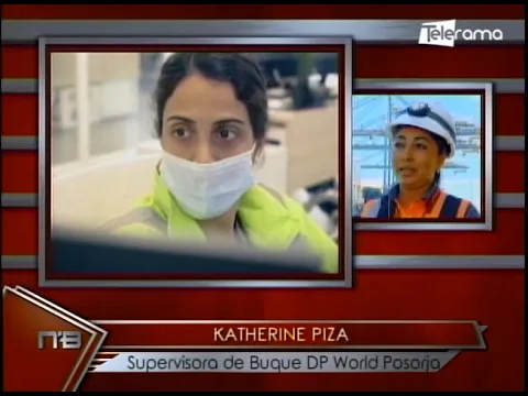 Katherine Piza una mujer N'Boga destacada en el trabajo portuario