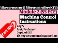 Module 2 Part 10 Microprocessor and Microcontroller S5 ECE KTU