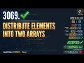 Distribute Elements Into Two Arrays I - LeetCode 3069 Simulation Approach C