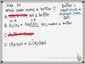 Identifying Buffer Combinations
