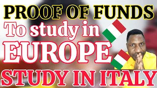 Download PROOF OF FUNDS|STUDY IN ITALY🇮🇹|ALL DOCUMENTS FOR YOU ITALIAN STUDY VISA MP3