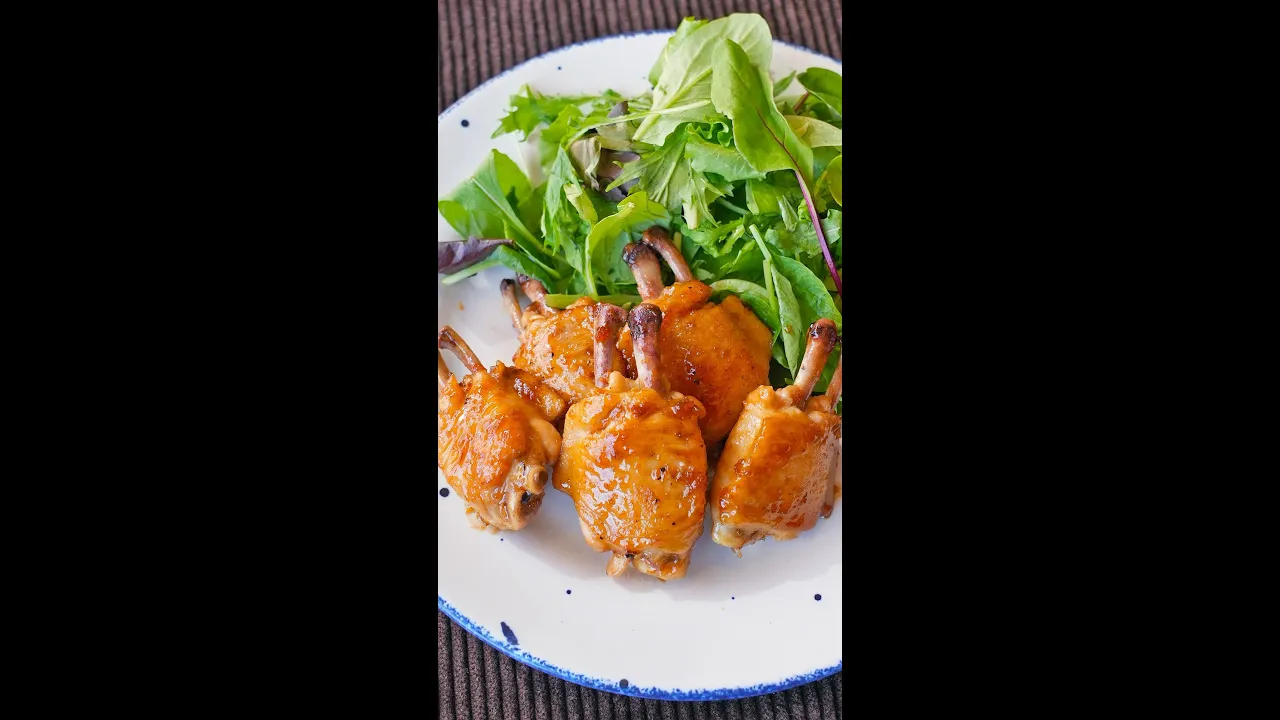  / Teriyaki Chicken Wings #shorts