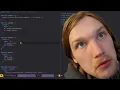 Long Hair Boy First Time on Camera Programs Random Simple Sentence Generator With JavaScript