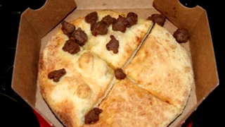 None Pizza with Left Beef