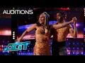 AMAZING Dancing Duo Stefanny and Yeremy Illuminate the Stage AGT 2022