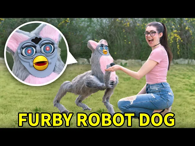 Giant Furby Robot (Coco the Furby Dog) video thumbnail