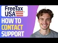 How to Contact FreeTaxUSA Customer Support Full 2026 Guide