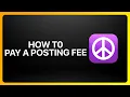 How To Pay A Craigslist Posting Fee Tutorial