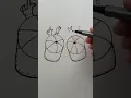 Dibujo facil de mejores amigas BFF