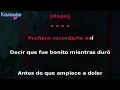 ANTES - Kapo x Manuel Turizo (KARAOKE - LETRA)