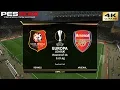 PES 2019 (PC) Rennes vs Arsenal | UEFA EUROPA LEAGUE ROUND OF 16 | 8/3/2019 | 4K 60FPS