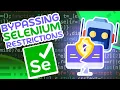 Solving Selenium Restrictions Sign-In Payments Geo-Location etc