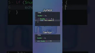 Junior vs Senior Dev - Writing Cleaner Code in PHP