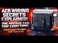 Air Circuit Breakers ACB wiring diagram Type Accessories Operation PowerLearningChannel