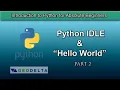 Lesson 2 - What is Hello World in Python