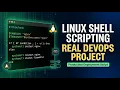 Linux Shell Scripting for DevOps Full Practical Guide Real Production Deployment Script Explained