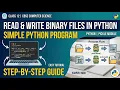 simplebinaryfilewriteandread