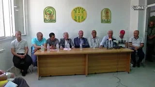 la jsk pr sente son nouveau staff technique et fixe ses objectifs pour la saison 2019 2020 