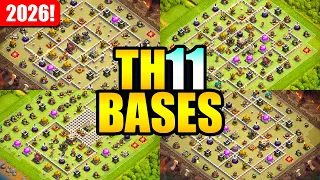 NEW BEST TH11 Base Layouts 2026 Clashiversary Edition Links clash of clans
