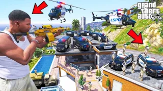 Franklin Shinchan Doraemon Escaped From Prison in GTA 5 in Telugu