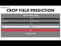 Project 23 Crop Yield Prediction Using Machine Learning KNOWLEDGE DOCTOR