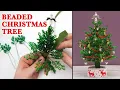 Easy DIY beaded Christmas Tree decoration