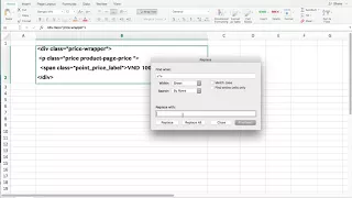 How to remove all HTML tags in a EXCEL cell