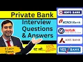 Bank Interview Questions and Answers for Freshers Growing Professional