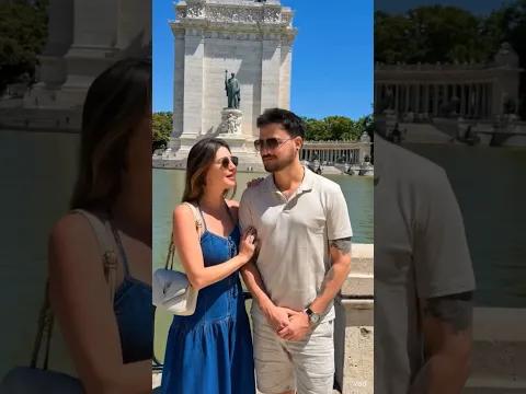 Eu sou o Felipe Velho e a Juliane Linda, experimentando doces de casamento #ia #felipe #juliane