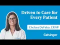 Meet Our Care Team Why Chelsea DeFebo CRNP Became a Urology Provider at Geisinger