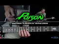 Download Lagu Poison - Something To Believe In Guitar Lesson