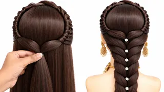 Most Easy & Trendy Hairstyle - Beautiful Hairstyle for Girls | New Hairstyle #hairstyle
