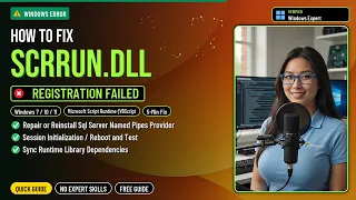Fix scrrun dll Script