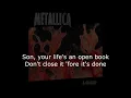 Metallica - Mama Said Lyrics (HD)