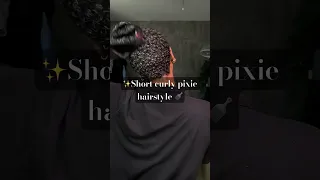 Short Curly Pixie Haircut Styling Tips Tricks